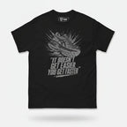 T-Shirt "It Doesn't Get Easier, You Get Faster" – Running & Laufen S–5XL | Black Ursus - Streetwear - size_range | Black Ursus