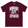 T-Shirt "Maximalkraft Ist Meine Sprache" – Gym & Bodybuilding S–5XL | Black Ursus - Streetwear - size_range | Black Ursus