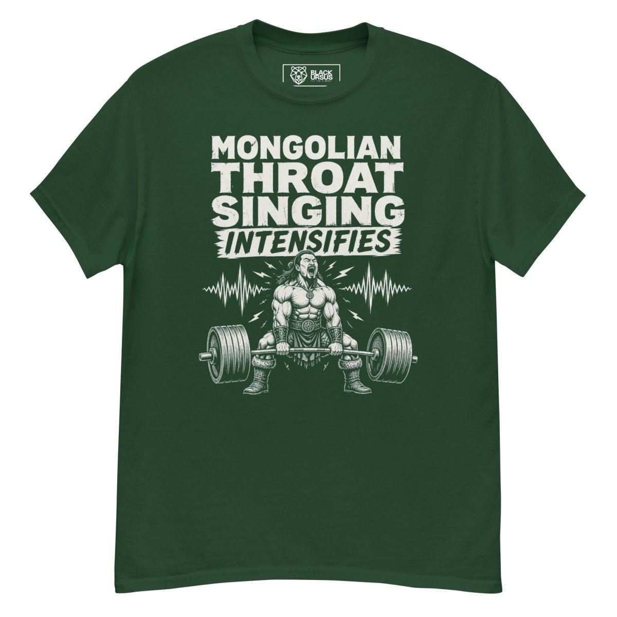 T-Shirt "MONGOLIAN" – Gym & Bodybuilding S–5XL | Black Ursus - Streetwear - size_range | Black Ursus