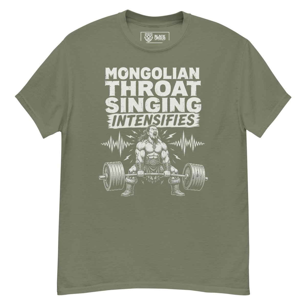 T-Shirt "MONGOLIAN" – Gym & Bodybuilding S–5XL | Black Ursus - Streetwear - size_range | Black Ursus