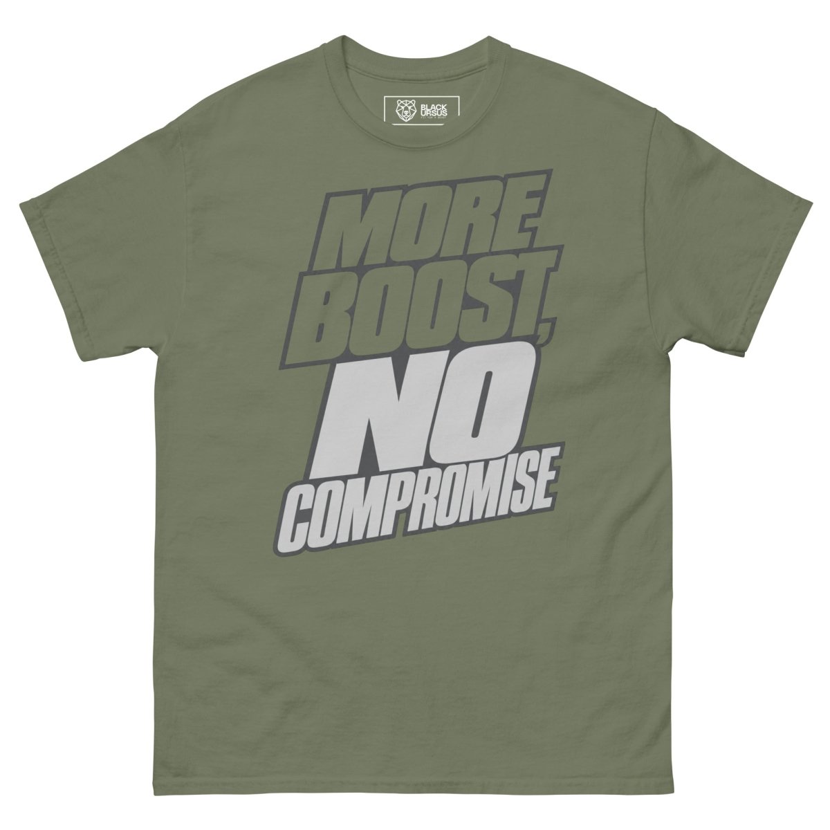 T-Shirt "More Boost" – Gym & Bodybuilding S–5XL | Black Ursus - Streetwear - size_range | Black Ursus