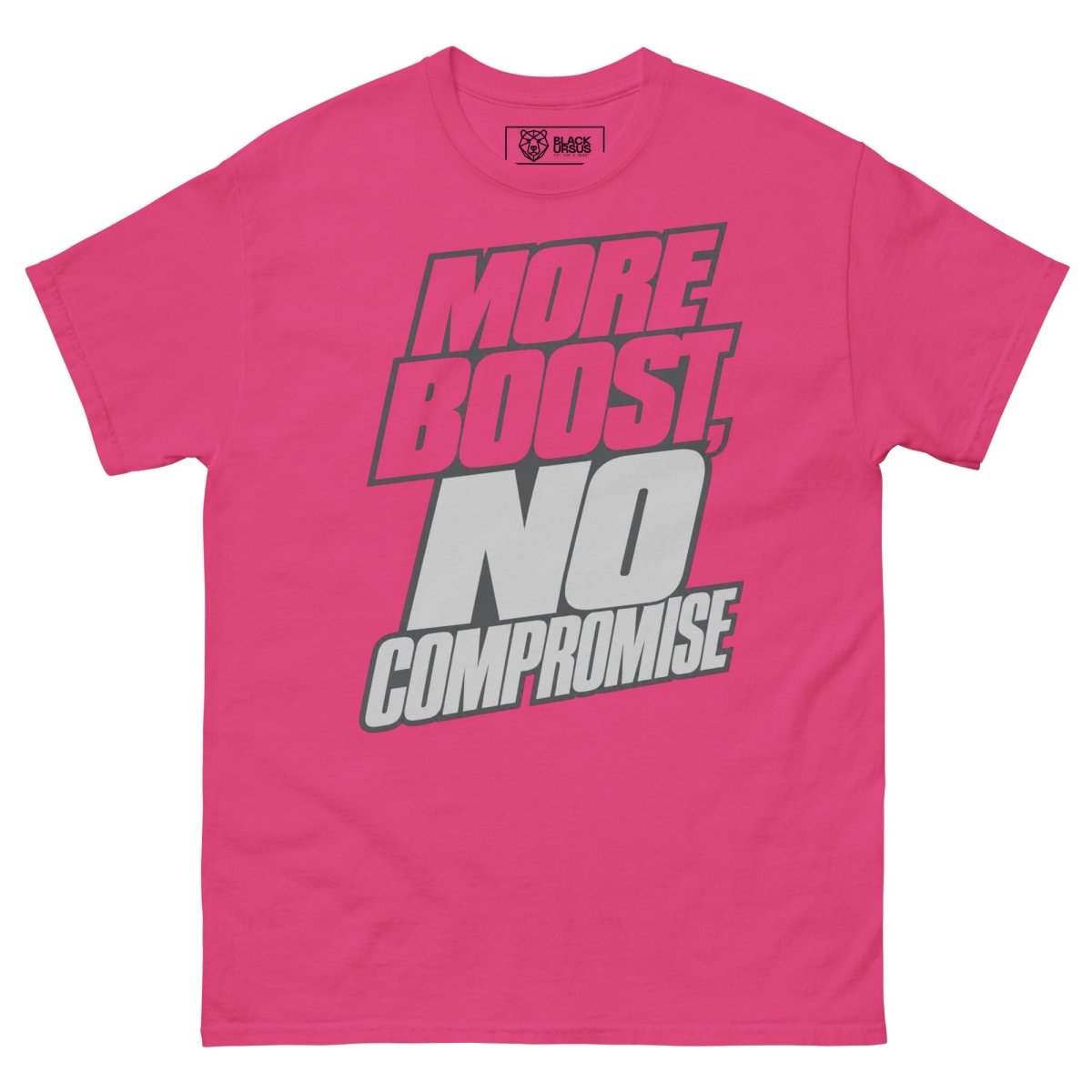 T-Shirt "More Boost" – Gym & Bodybuilding S–5XL | Black Ursus - Streetwear - size_range | Black Ursus