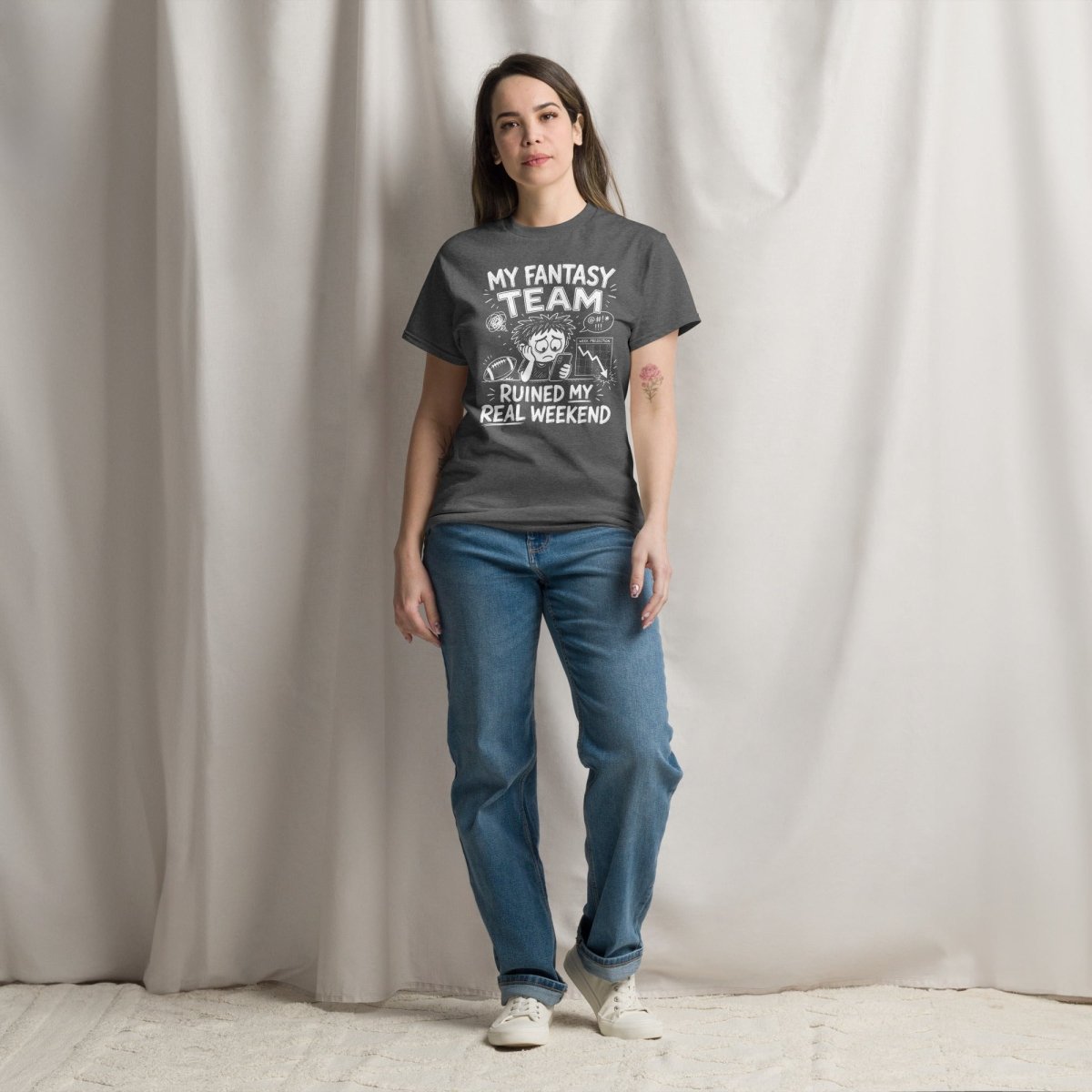 T-Shirt "MY FANTASY" – Football Streetwear S–5XL | Black Ursus - Streetwear - size_range | Black Ursus