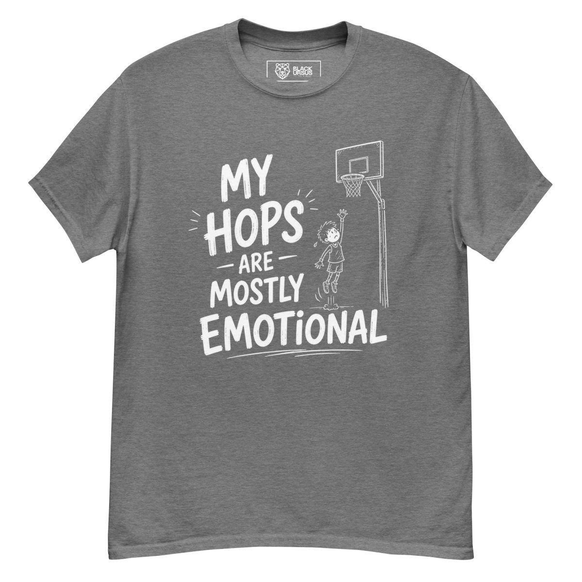 T-Shirt "MY HOPS" – Basketball Streetwear S–5XL | Black Ursus - Streetwear - size_range | Black Ursus