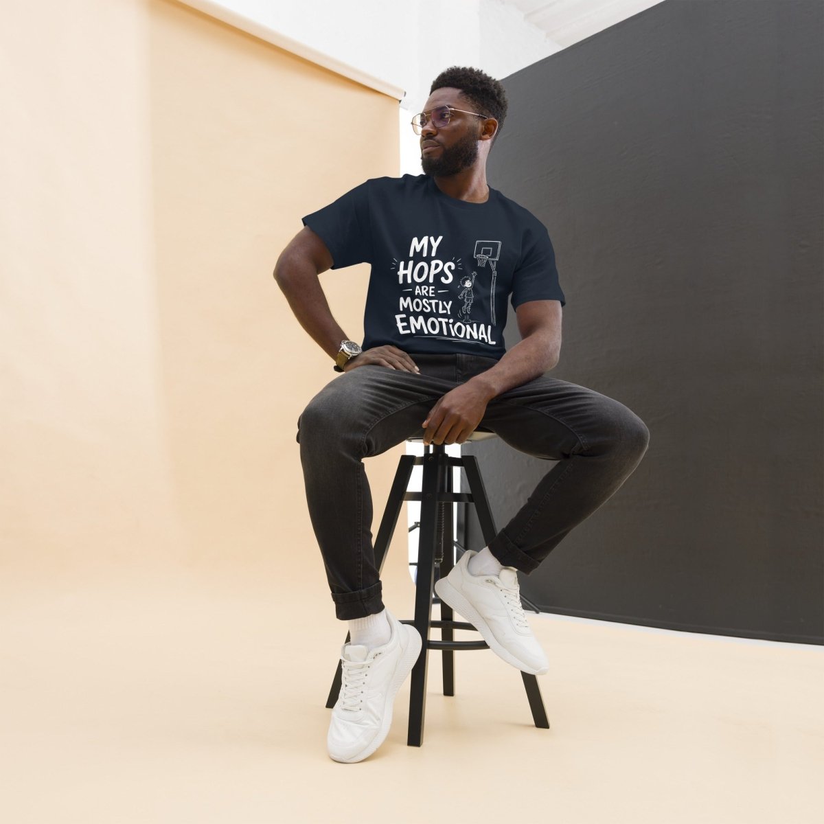 T-Shirt "MY HOPS" – Basketball Streetwear S–5XL | Black Ursus - Streetwear - size_range | Black Ursus