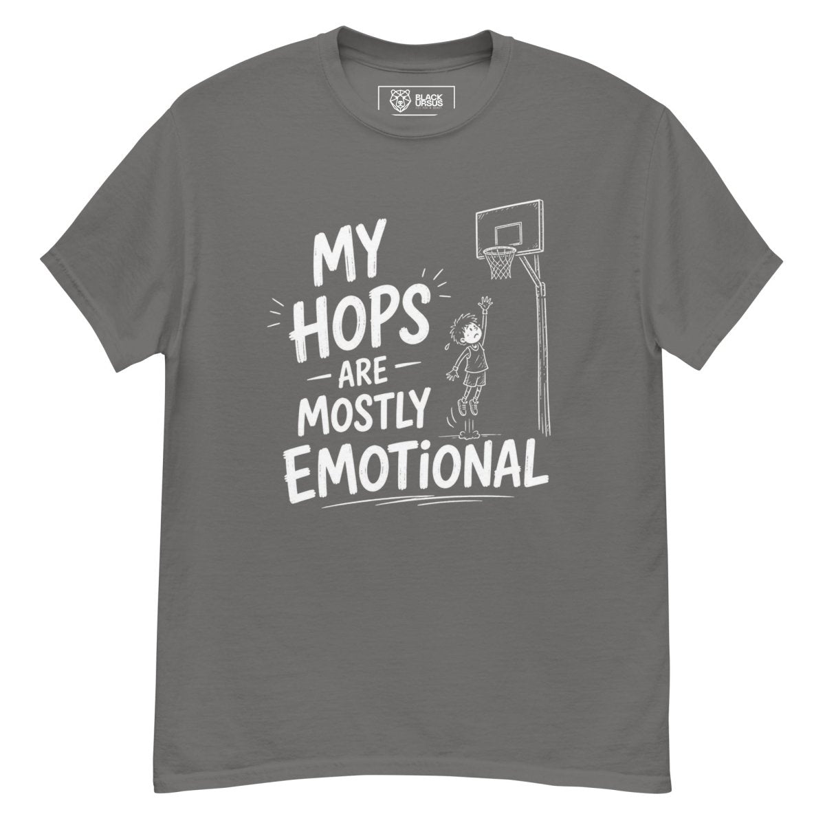 T-Shirt "MY HOPS" – Basketball Streetwear S–5XL | Black Ursus - Streetwear - size_range | Black Ursus