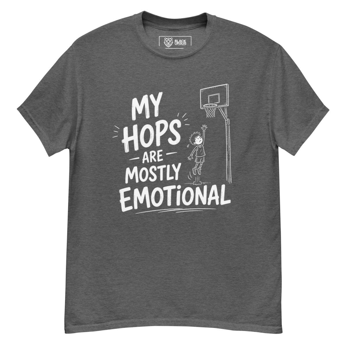 T-Shirt "MY HOPS" – Basketball Streetwear S–5XL | Black Ursus - Streetwear - size_range | Black Ursus
