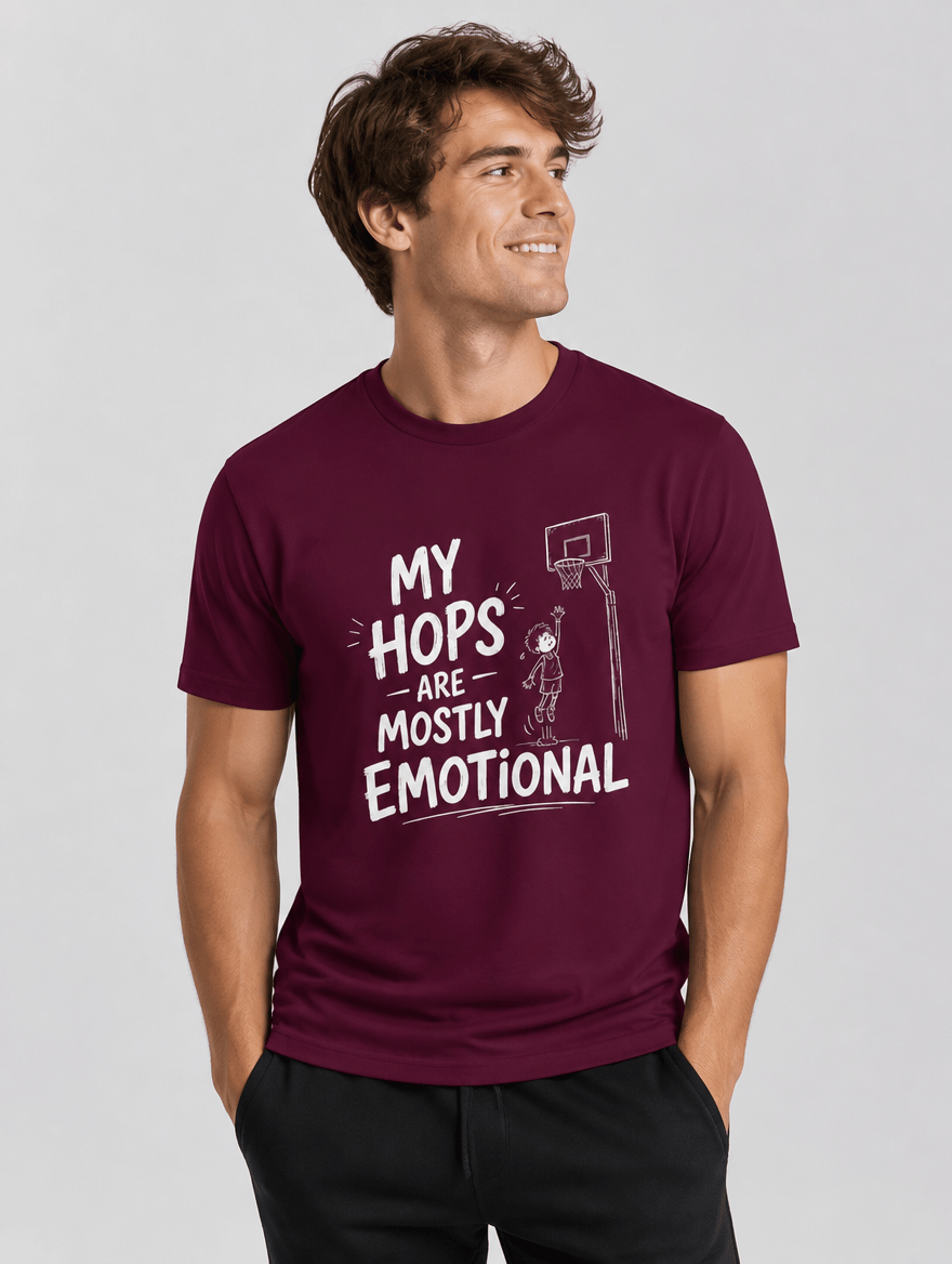 T-Shirt "MY HOPS" – Basketball Streetwear S–5XL | Black Ursus - Streetwear - size_range | Black Ursus
