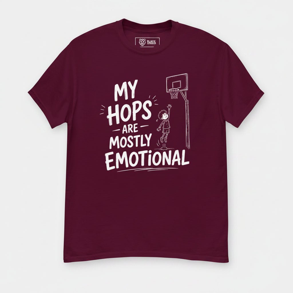 T-Shirt "MY HOPS" – Basketball Streetwear S–5XL | Black Ursus - Streetwear - size_range | Black Ursus