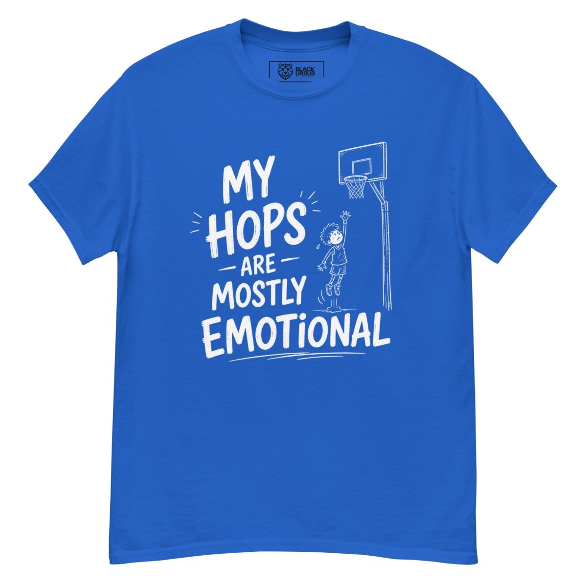 T-Shirt "MY HOPS" – Basketball Streetwear S–5XL | Black Ursus - Streetwear - size_range | Black Ursus