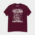 T-Shirt "NOT YELLING" – Football Streetwear S–5XL | Black Ursus - Streetwear - size_range | Black Ursus