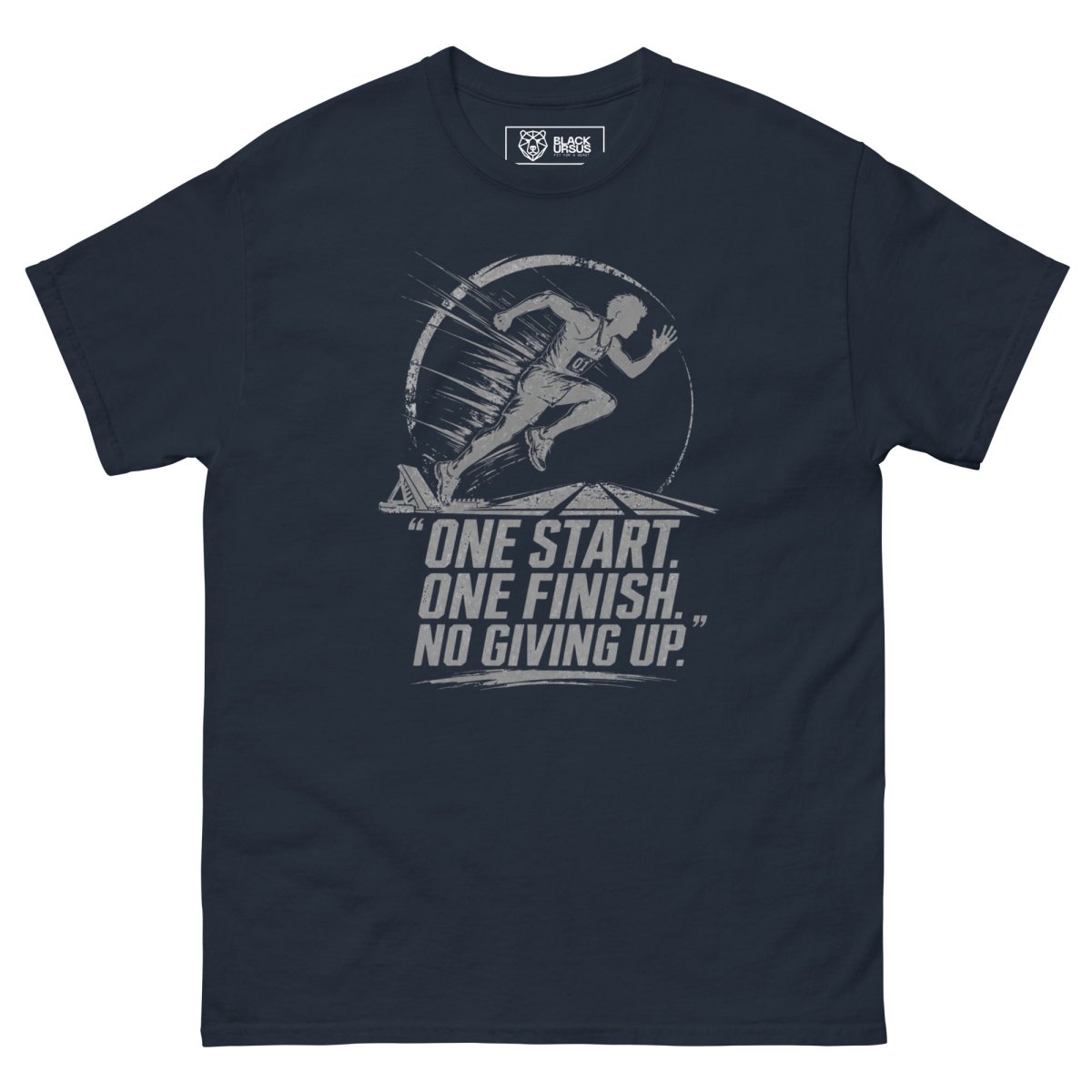 T-Shirt "One Start" – Gym & Bodybuilding S–5XL | Black Ursus - Streetwear - size_range | Black Ursus