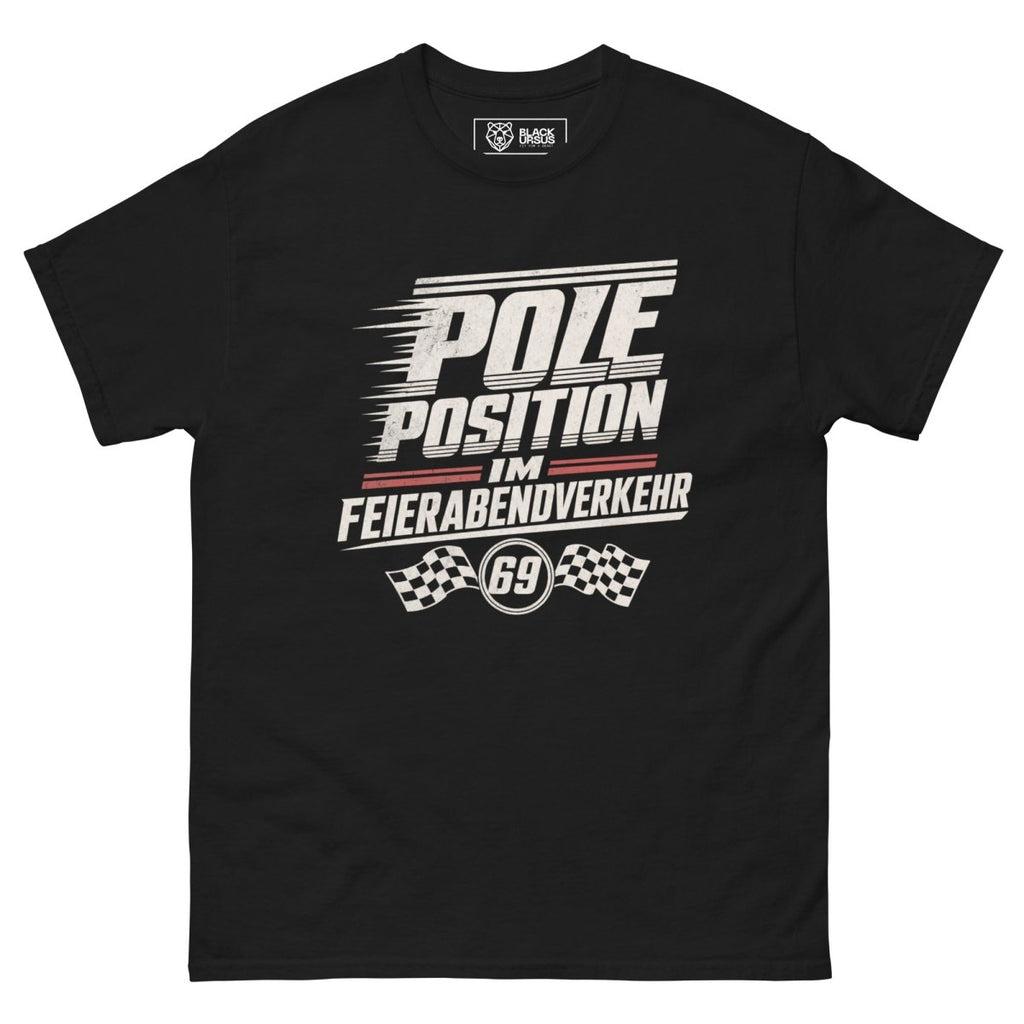 T-Shirt "Pole Position" – JDM & Japan Streetwear S–5XL | Black Ursus - Streetwear - size_range | Black Ursus
