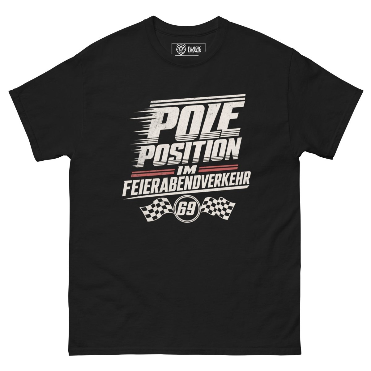 T-Shirt "Pole Position" – JDM & Japan Streetwear S–5XL | Black Ursus - Streetwear - size_range | Black Ursus