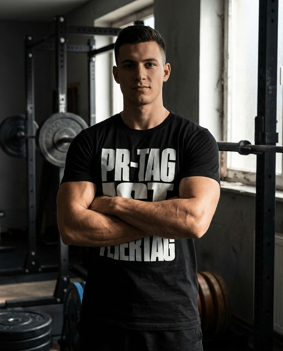 T-Shirt "PR-Tag Ist Feiertag" – Gym & Bodybuilding S–5XL | Black Ursus - Streetwear - size_range | Black Ursus