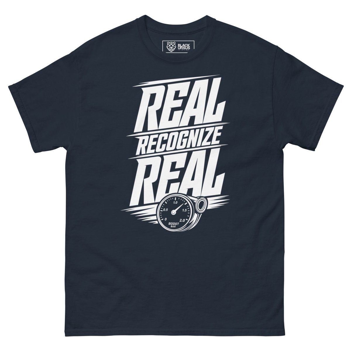T-Shirt Real Recognize - Streetwear - size_range | Black Ursus