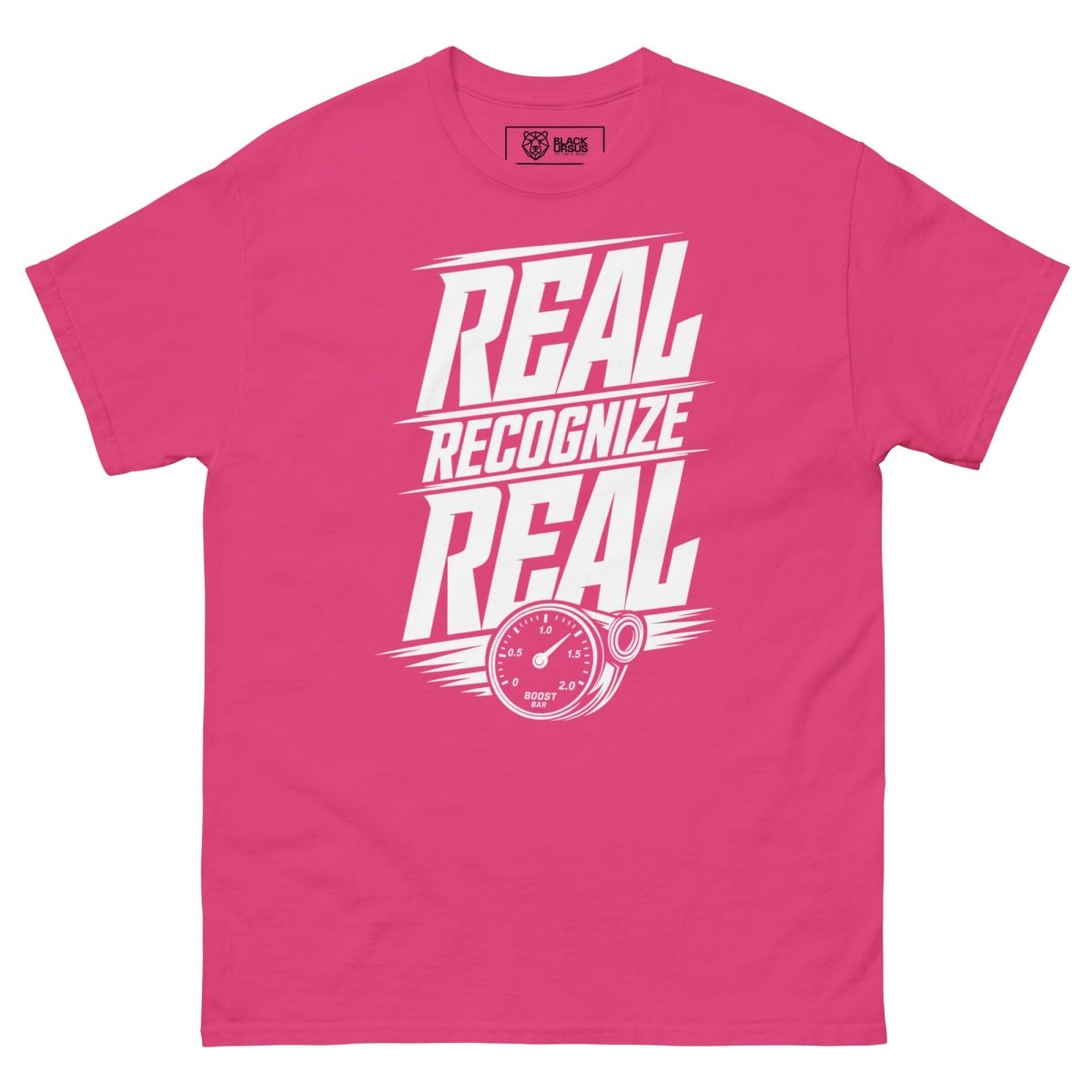 T-Shirt Real Recognize - Streetwear - size_range | Black Ursus