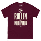 T-Shirt "ROLLEN IST MEDITATION" – BJJ & Jiu-Jitsu S–5XL | Black Ursus - Streetwear - size_range | Black Ursus