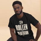 T-Shirt "ROLLEN IST MEDITATION" – BJJ & Jiu-Jitsu S–5XL | Black Ursus - Streetwear - size_range | Black Ursus