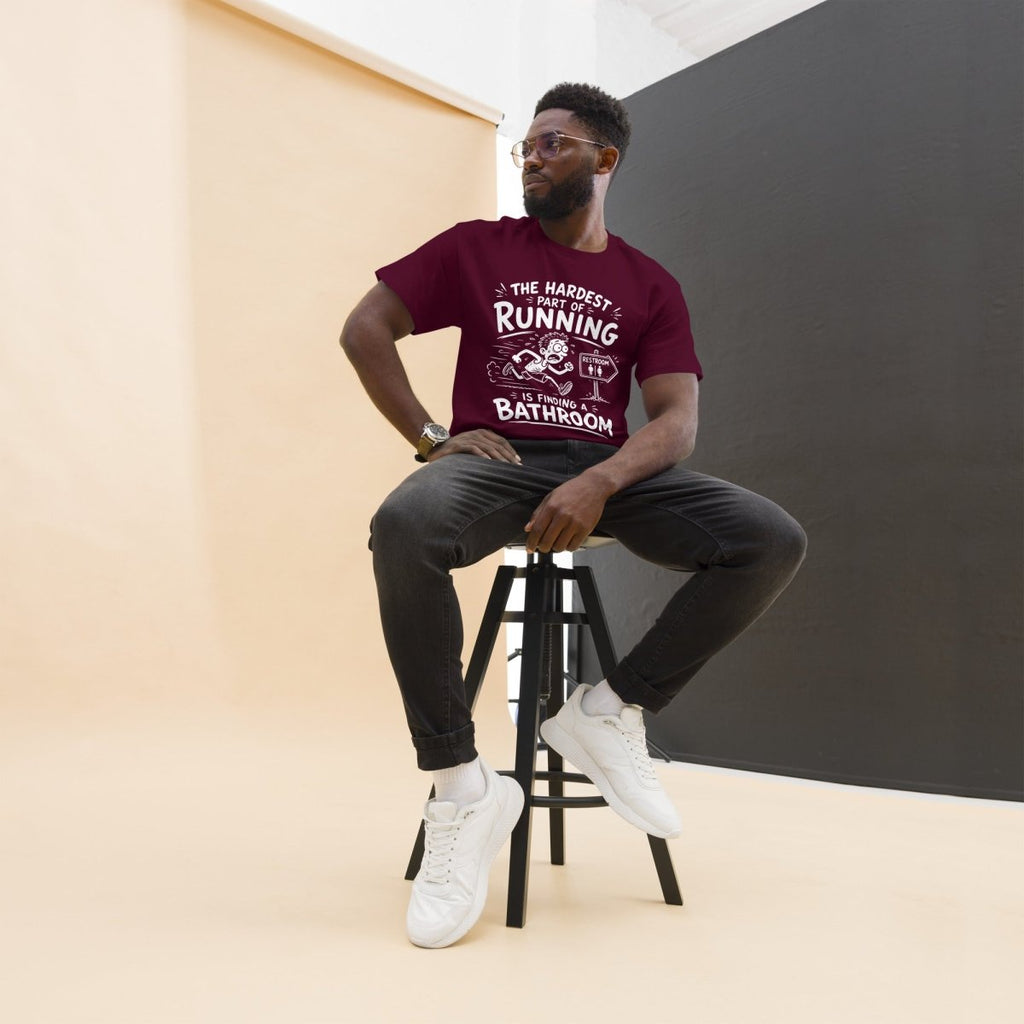 T-Shirt "RUNNING" – Running & Laufen S–5XL | Black Ursus - Streetwear - size_range | Black Ursus