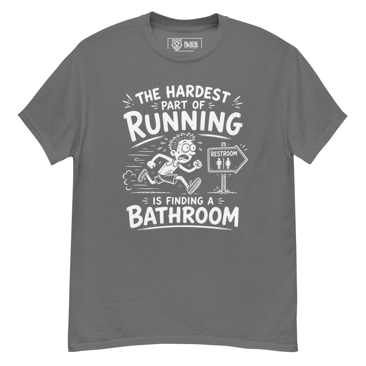 T-Shirt "RUNNING" – Running & Laufen S–5XL | Black Ursus - Streetwear - size_range | Black Ursus