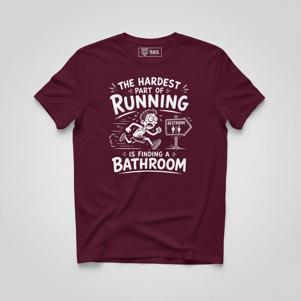 T-Shirt "RUNNING" – Running & Laufen S–5XL | Black Ursus - Streetwear - size_range | Black Ursus