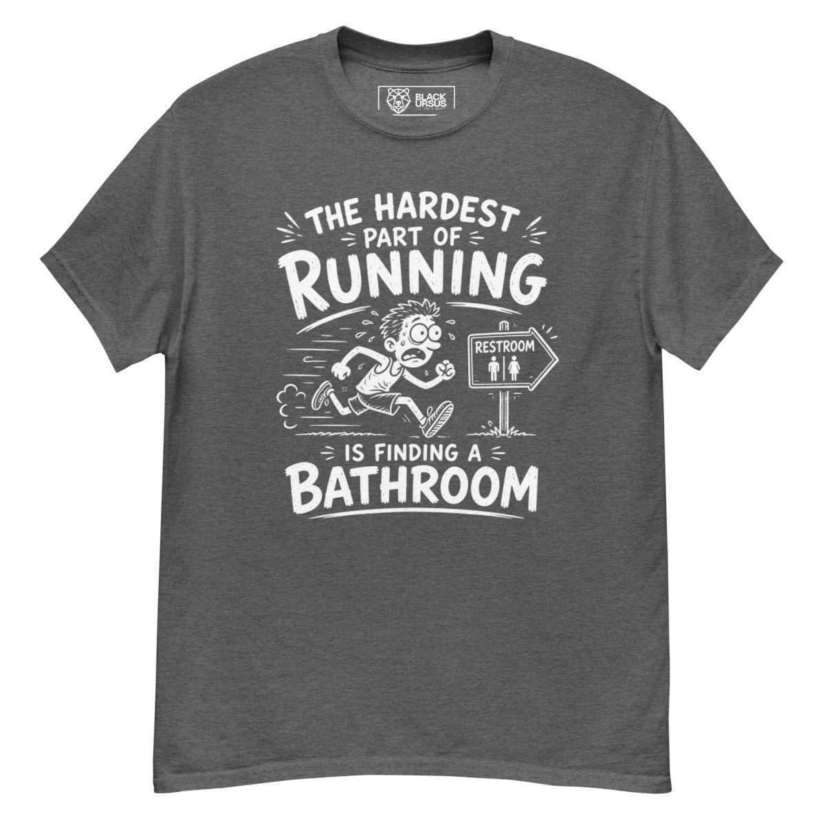 T-Shirt "RUNNING" – Running & Laufen S–5XL | Black Ursus - Streetwear - size_range | Black Ursus