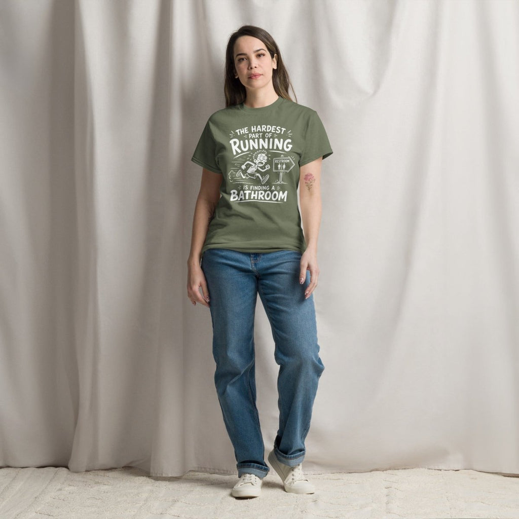 T-Shirt "RUNNING" – Running & Laufen S–5XL | Black Ursus - Streetwear - size_range | Black Ursus