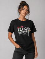 T-Shirt "Saint" – Urban Streetwear S–5XL | Black Ursus - Streetwear - size_range | Black Ursus