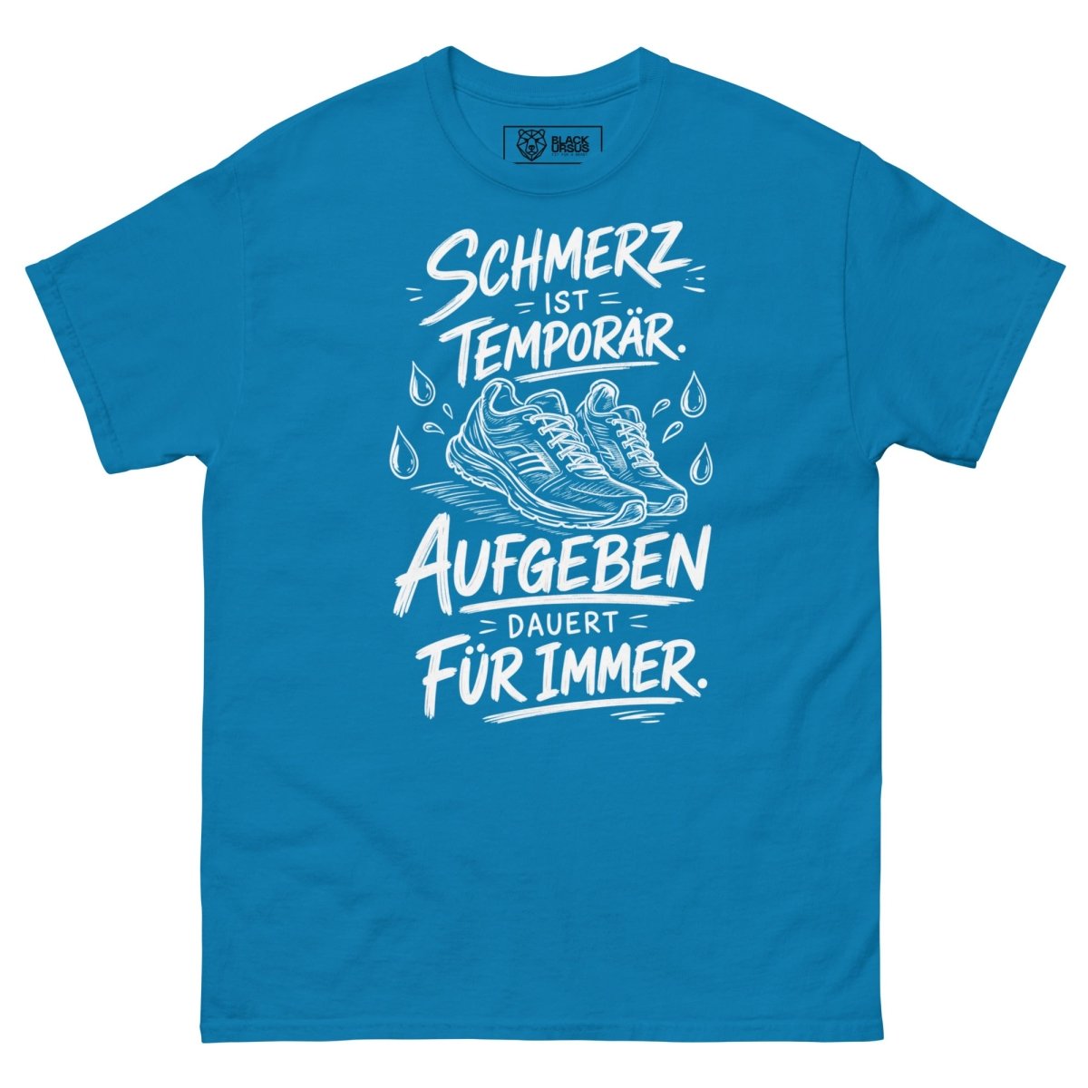 T-Shirt "Schmerz" – Gym & Bodybuilding S–5XL | Black Ursus - Streetwear - size_range | Black Ursus