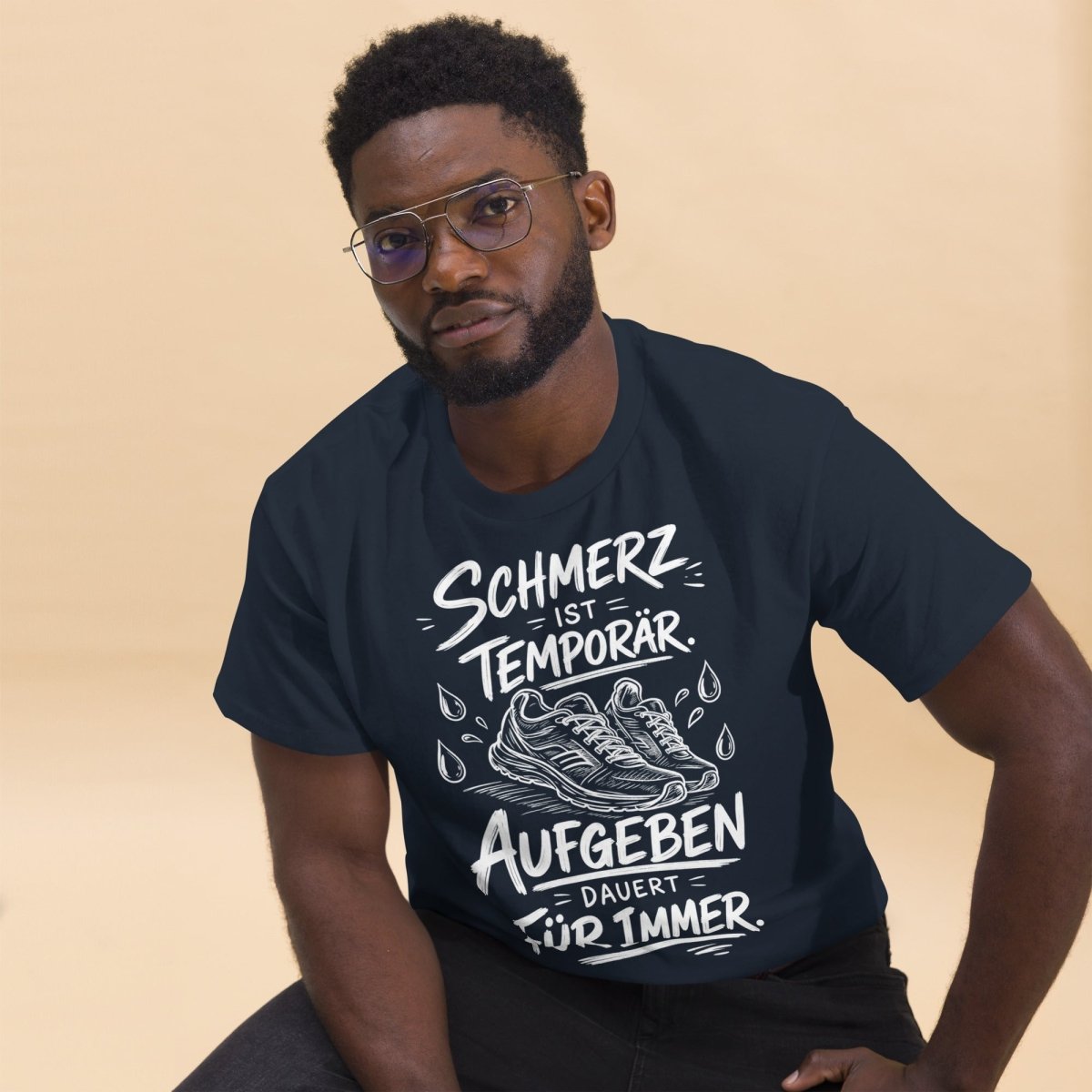 T-Shirt "Schmerz" – Gym & Bodybuilding S–5XL | Black Ursus - Streetwear - size_range | Black Ursus