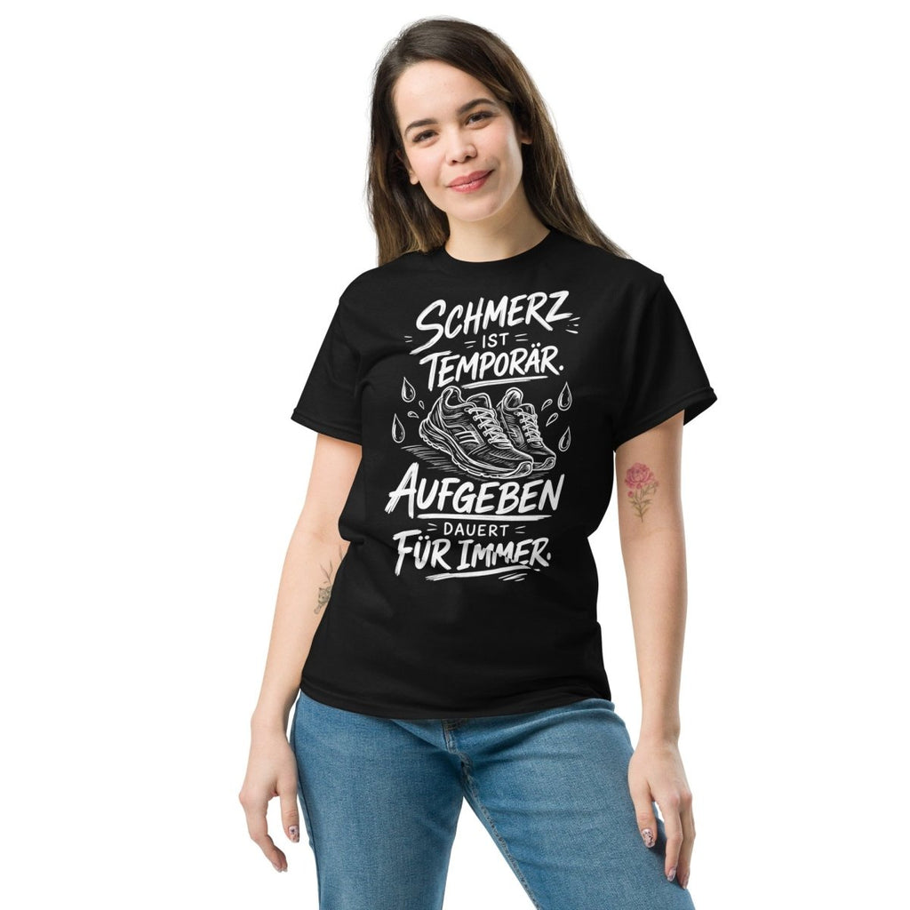 T-Shirt "Schmerz" – Gym & Bodybuilding S–5XL | Black Ursus - Streetwear - size_range | Black Ursus