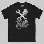 T-Shirt "Self Built" – Gym & Bodybuilding S–5XL | Black Ursus - Streetwear - size_range | Black Ursus