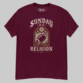 T-Shirt "SUNDAY" – Football Streetwear S–5XL | Black Ursus - Streetwear - size_range | Black Ursus