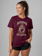 T-Shirt "SUNDAY" – Football Streetwear S–5XL | Black Ursus - Streetwear - size_range | Black Ursus