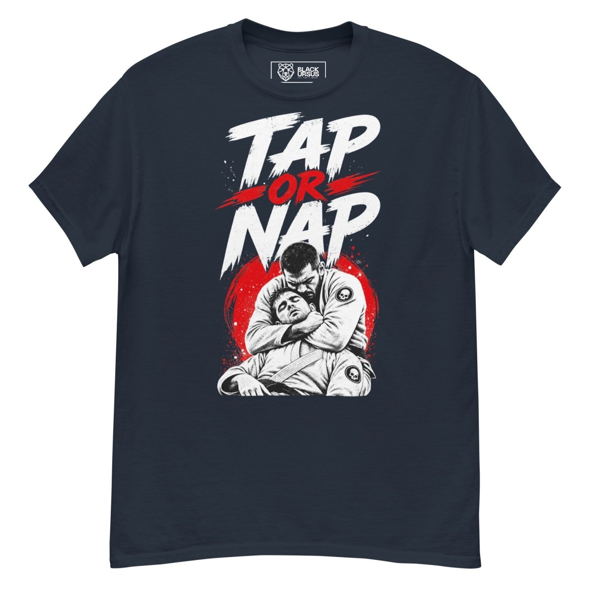 T-Shirt "TAP OR NAP" – BJJ & Jiu-Jitsu S–5XL | Black Ursus - Streetwear - size_range | Black Ursus