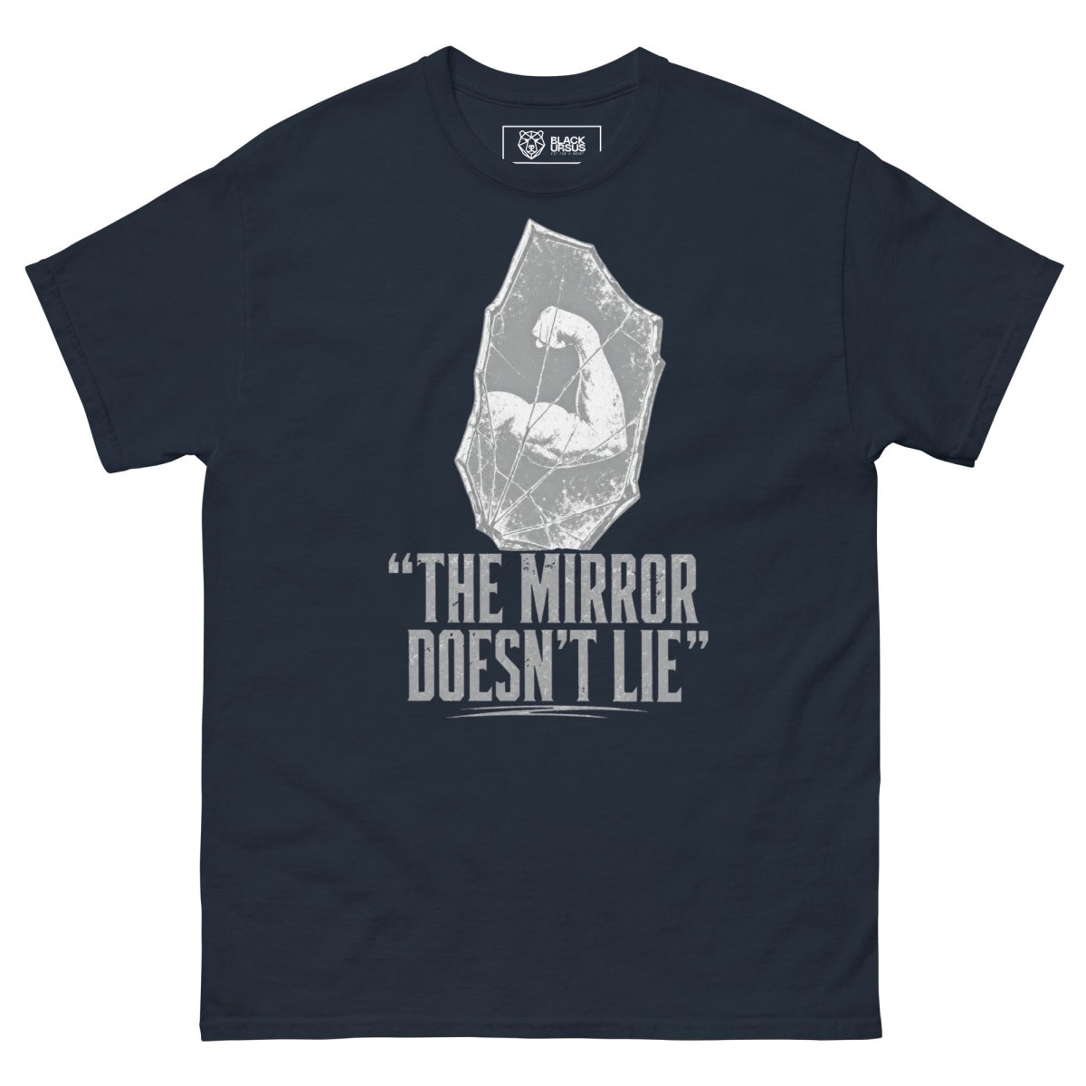 T-Shirt "The Mirror" – Gym & Bodybuilding S–5XL | Black Ursus - Streetwear - size_range | Black Ursus