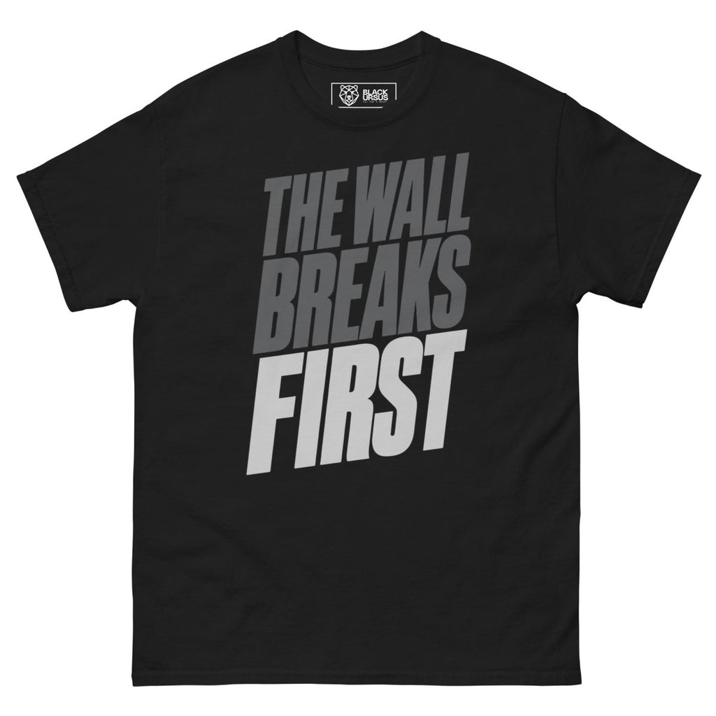 T-Shirt "The Wall" – Gym & Bodybuilding S–5XL | Black Ursus - Streetwear - size_range | Black Ursus
