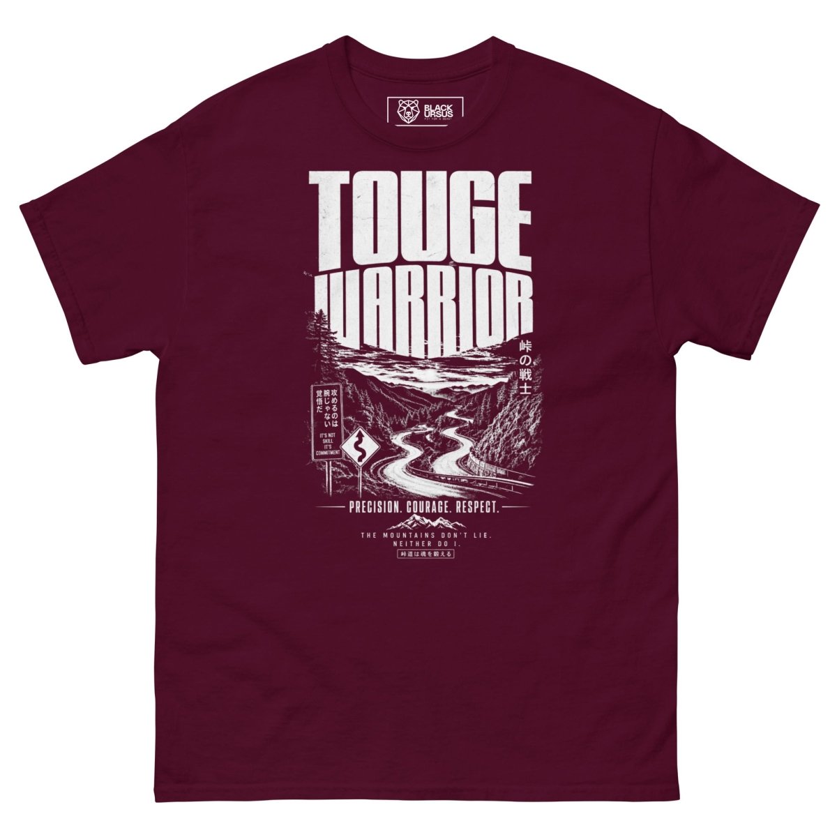 T-Shirt "Touge" – JDM & Japan Streetwear S–5XL | Black Ursus - Streetwear - size_range | Black Ursus