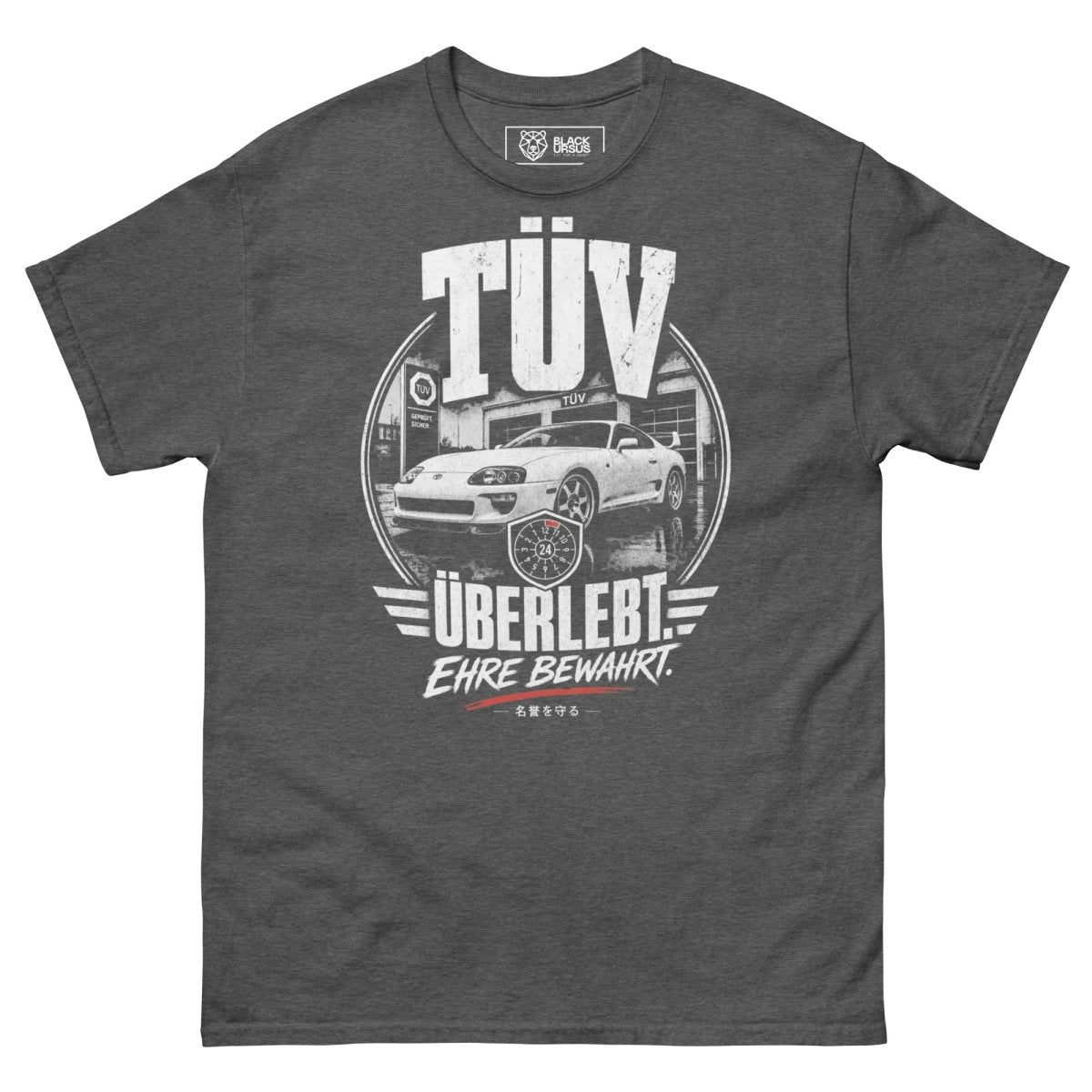 T-Shirt "TÜV Überlebt" – JDM & Japan Streetwear S–5XL | Black Ursus - Streetwear - size_range | Black Ursus