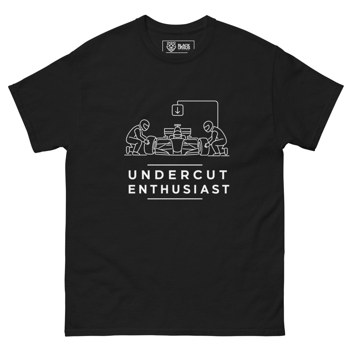 T-Shirt "Undercut" – JDM & Japan Streetwear S–5XL | Black Ursus - Streetwear - size_range | Black Ursus