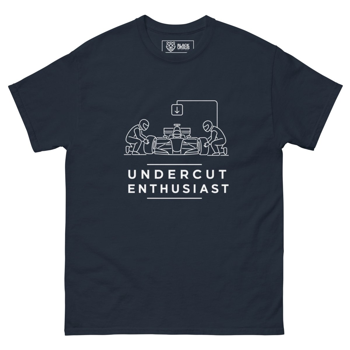 T-Shirt "Undercut" – JDM & Japan Streetwear S–5XL | Black Ursus - Streetwear - size_range | Black Ursus