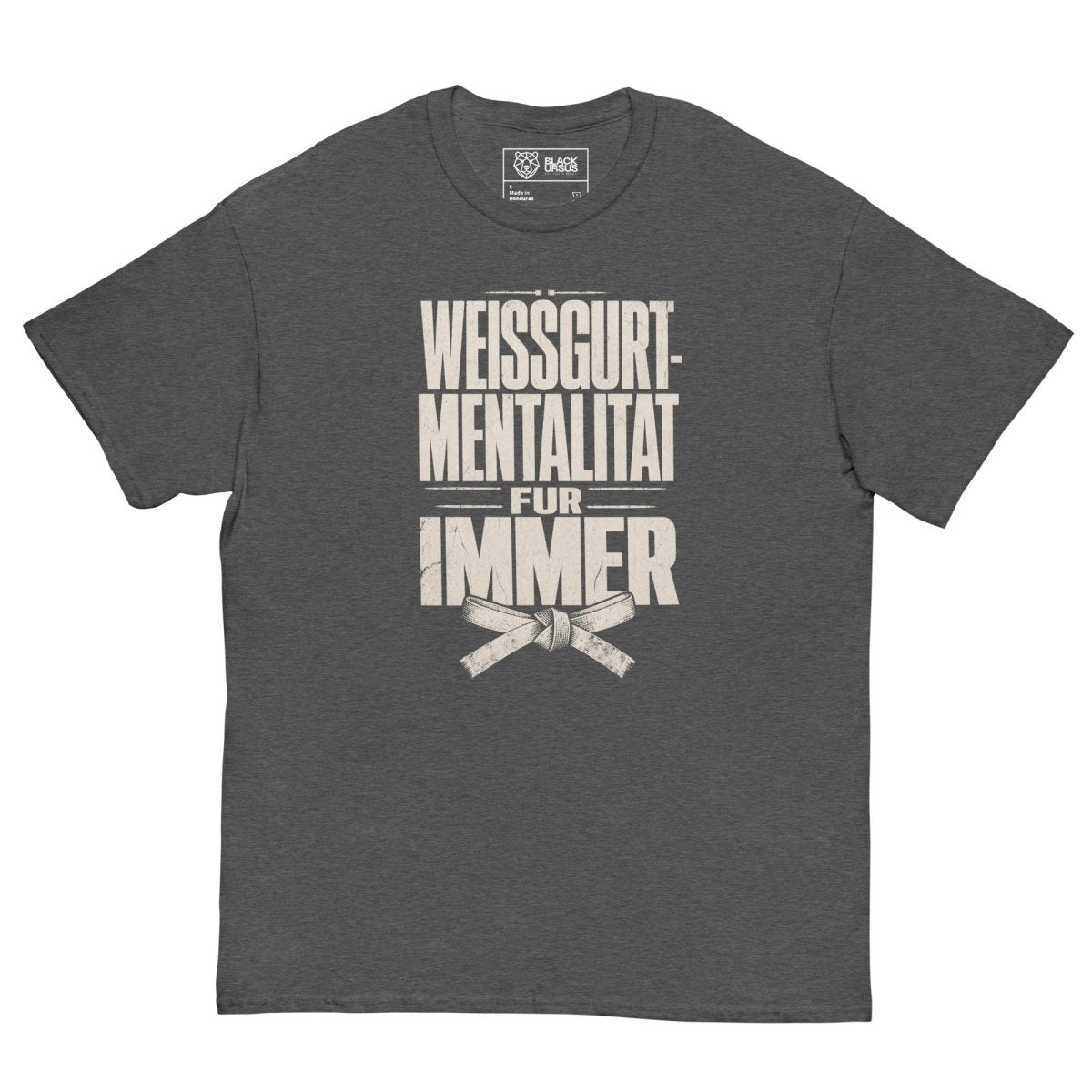 T-Shirt "WEISSGURT-MENTALITÄT" – BJJ & Jiu-Jitsu S–5XL | Black Ursus - Streetwear - size_range | Black Ursus