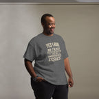T-Shirt "YES I RUN" – Running & Laufen S–5XL | Black Ursus - Streetwear - size_range | Black Ursus