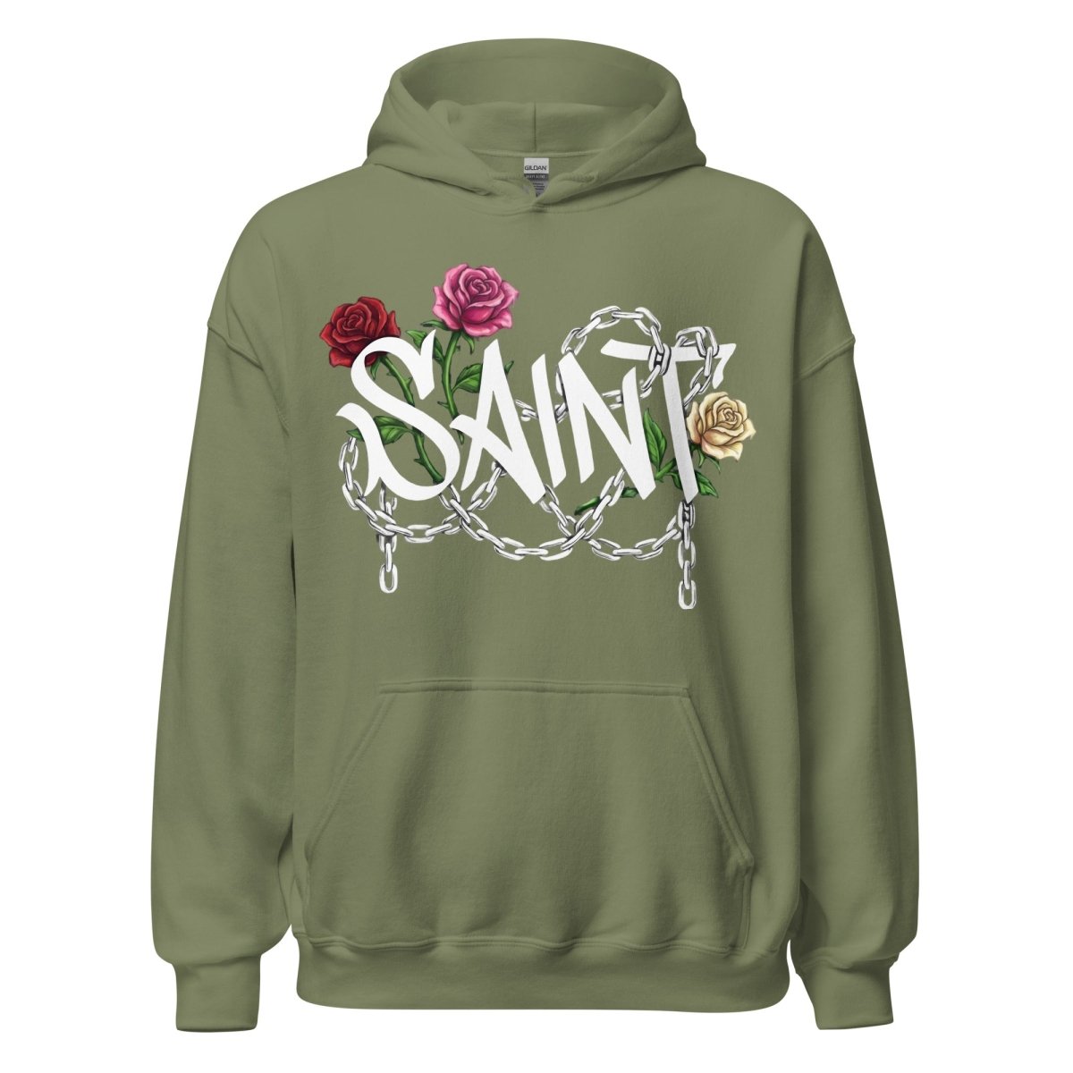 Unisex - Hoodie "Saint" - Streetwear - size_range | Black Ursus