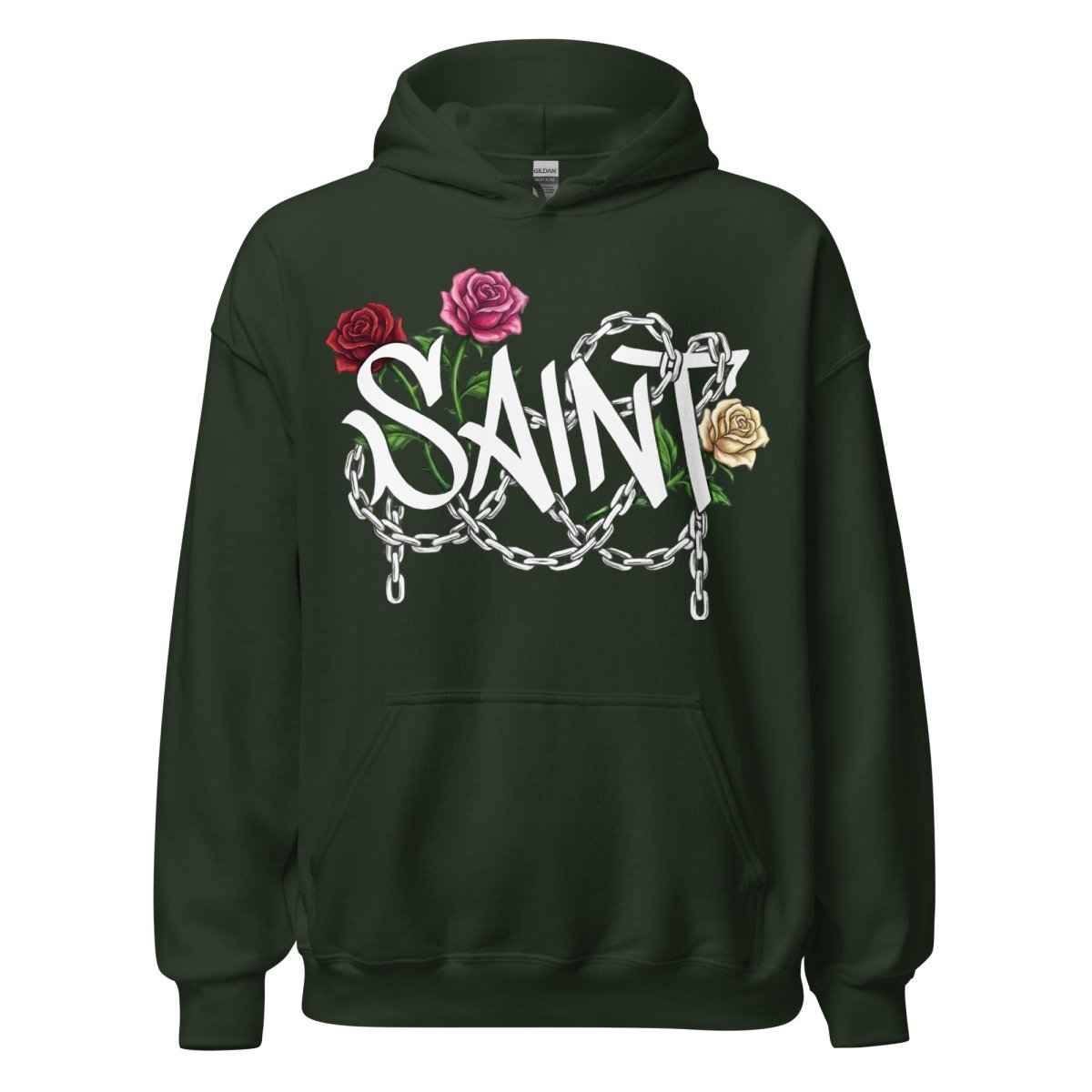 Unisex - Hoodie "Saint" - Streetwear - size_range | Black Ursus