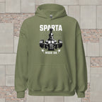 Unisex Hoodie "Sparta Mode On" - Streetwear - size_range | Black Ursus