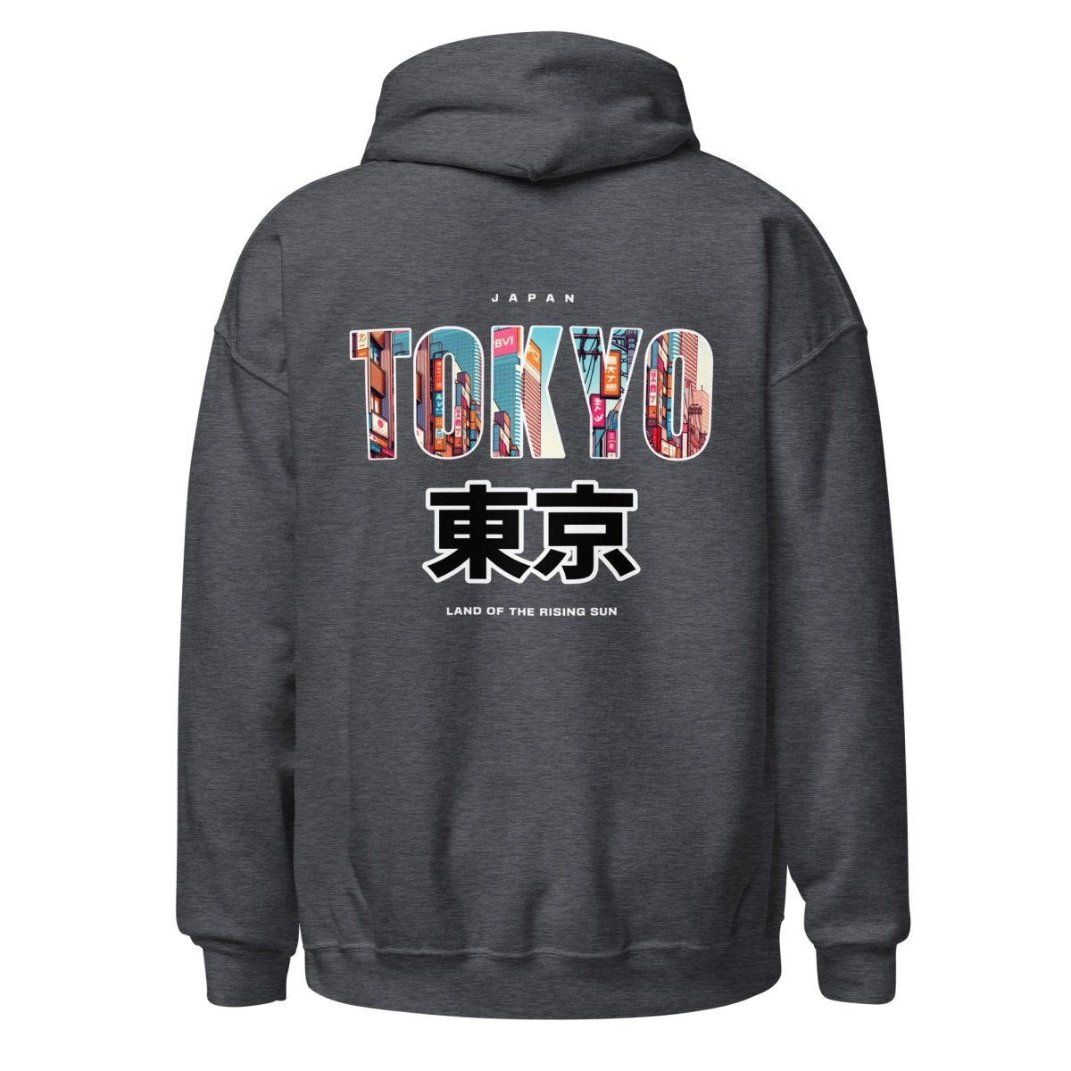 Unisex Hoodie " Tokyo" mit hochwertigem Logo - Stick in Farbe Gold - Streetwear - size_range | Black Ursus