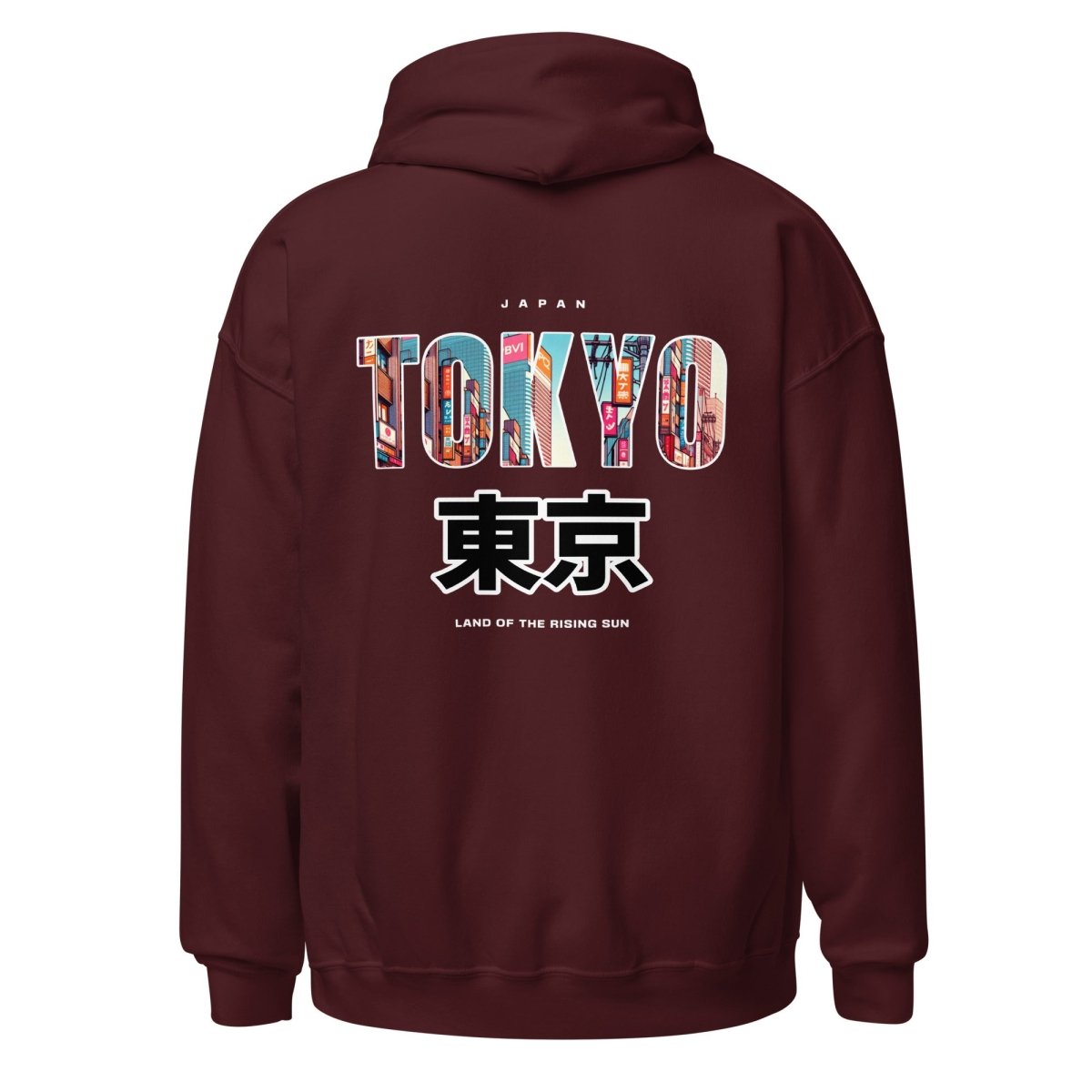 Unisex Hoodie " Tokyo" mit hochwertigem Logo - Stick in Farbe Gold - Streetwear - size_range | Black Ursus