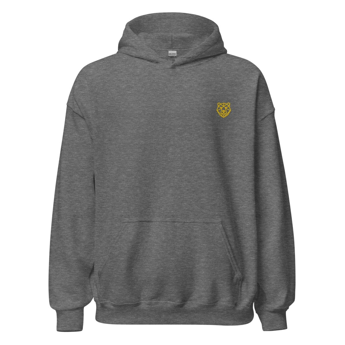 Unisex Hoodie " Tokyo" mit hochwertigem Logo - Stick in Farbe Gold - Streetwear - size_range | Black Ursus